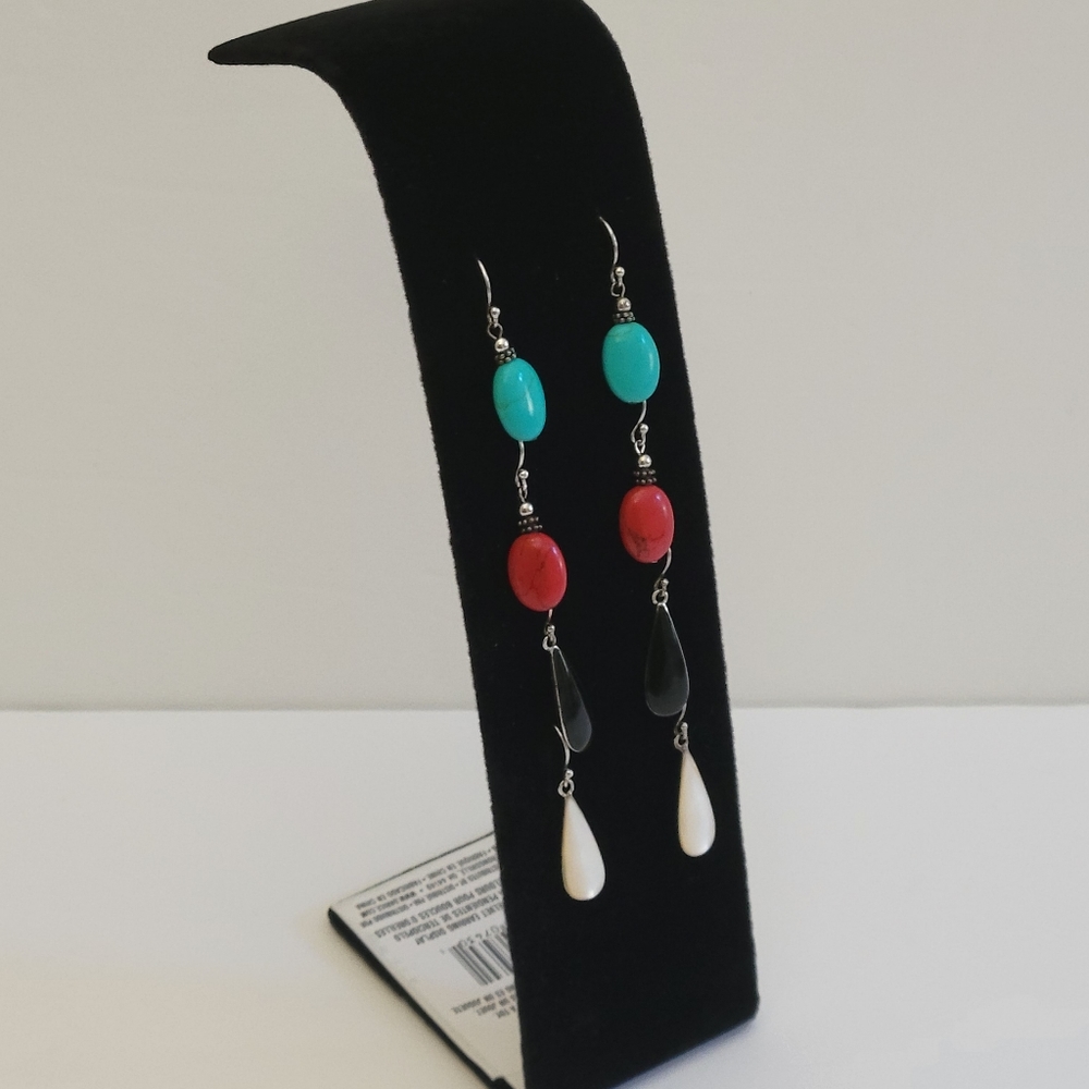 Women's 925 Sliver Hook Fashion Earrings Bundle